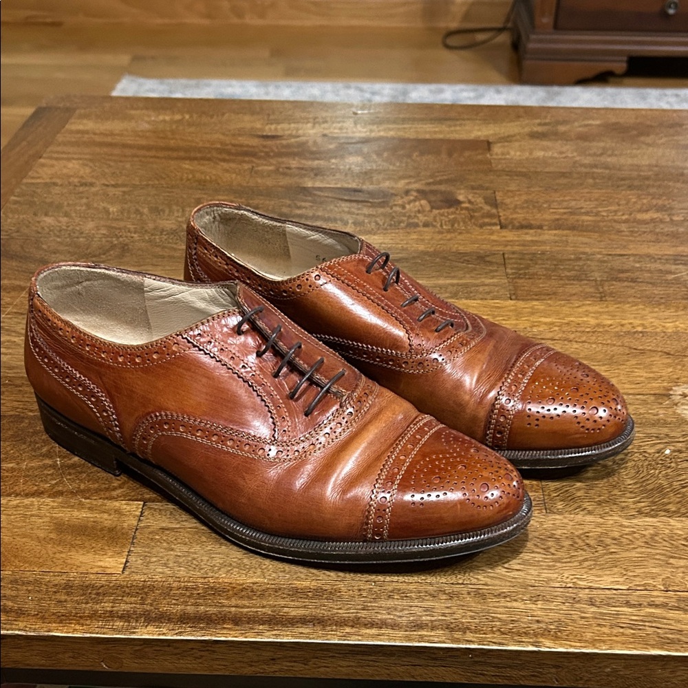 Lorenzo Banfi Cap Toe Oxford size 9 1/2